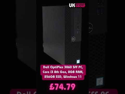 Dell OptiPlex 3060 SFF PC, Core i3 8th Gen, 8GB RAM, 256GB SSD, Windows 11 £74.79 w/code 👇🔥🔥