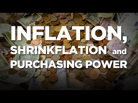 Inflation, Shrinkflation and Purchasing Power