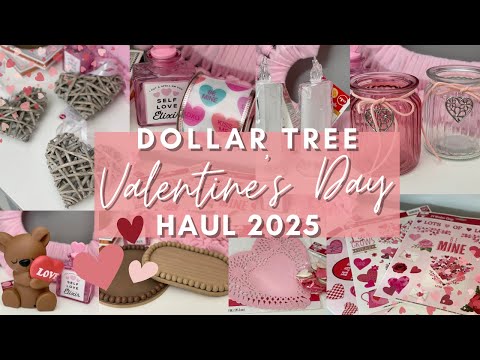 Dollar Tree VALENTINES 2025 HAUL | Dollar Tree Valentines TOP Finds | MUST SEE ITEMS 💕