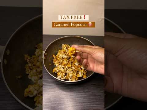 Caramel popcorn without GST | How to make Caramel Popcorn | Caramel Popcorn at home