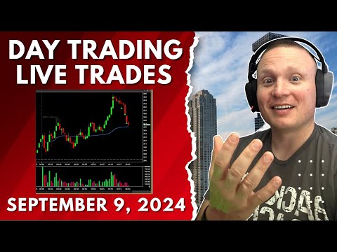 Live Day Trading - A Short and a Long Trade #daytrade #stocks