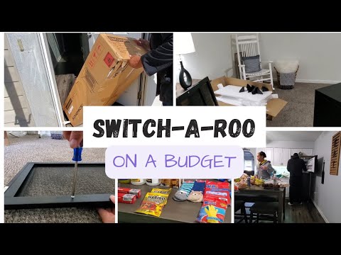 DECORATING ON A BUDGET | DECOR SWITCH-A-ROO  #decoratingonabudget #interiordecor
#budget #homedecor