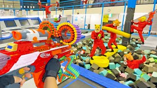 Nerf War | Amusement Park Battle Collection 13(Nerf First Person Shooter)