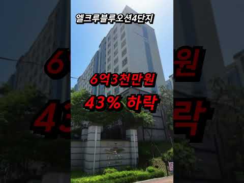 40억 엘시티 오를대로 오르더니.. 결국 떨어졌다. 무너져버린 부산 급매 매매 폭락 하락 광안쌍용예가디오션 엘크루블루오션4단지