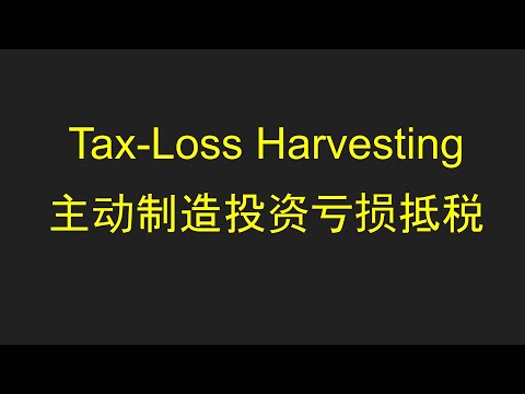 主动制造投资亏损抵税｜Tax-Loss Harvesting | Wash Sale | Direct Indexing | Crypto Wash Sale | BOXX