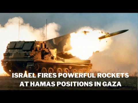 Israel Uses M270 rocket system on Hamas locations in the Gaza Strip