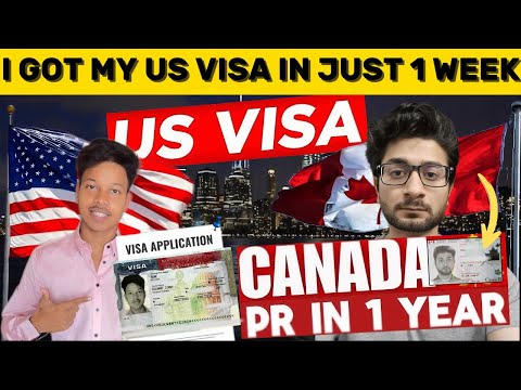 USA Visa in 7 Days? | Canada PR in Just 2 Years | How is it Possible?