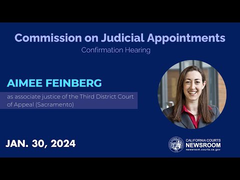 Commission on Judicial Appointments: Aimee Feinberg