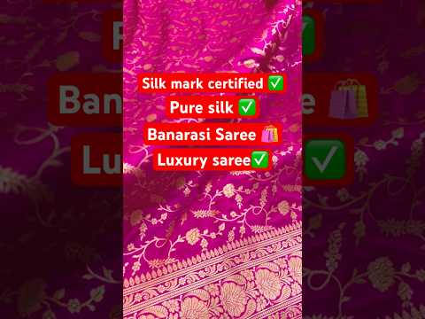 Handloom pure katan saree #saree  #puresilksarees #banarsisaree #textile #shorts