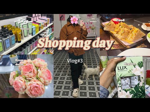 Shopping day with Pakistani girl| skincare, hygiene, room decor| vlog#3