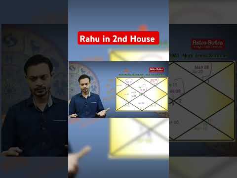 Rahu in 2nd House