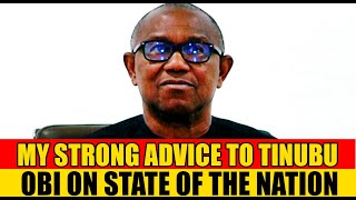 “Sit Down and Work” - Peter Obi Hits Tinubu In A World Press Conference On The State of The Nation