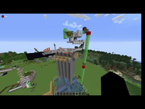 [minecraft]1.16.4 全自動鵝卵石製造機測試