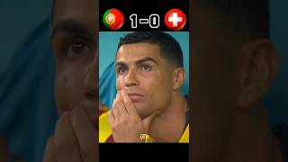 Portugal 🇵🇹 vs Switzerland 🇨🇭 🤯🔥 | Fifa World Cup 2022 | Highlights #shorts #ronaldo #football