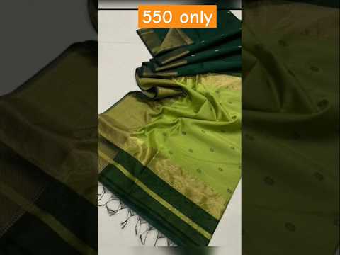 Maheswari Cotton silk with putta Sarees WHATSAPP 9790271649 With contrast blouse and pallu