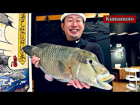 Kumamoto's sushi restaurant serving Napoleon Fish