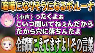 説明してるのに反応が薄いため喧嘩になりそうになるポルーナ【姫森ルーナ/尾丸ポルカ/ホロライブ切り抜き】