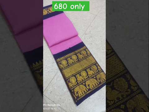 Madurai Sungudi Cotton Big border Sarees new colors WHATSAPP 9790271649 Saree only 100counts