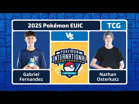 GABRIEL VS NATHAN - Pokémon TCG Senior Finals | EUIC 2025