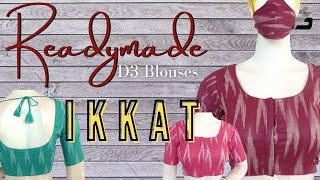 Ikkat Blouse - Designer - Trendy Readymade Blouse - Buy Online