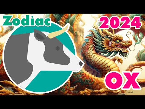 OX:  2024 Zodiac Ox and Zodiac Cow Prediction - The Year of the Green Wood Dragon 【Master Tsai】