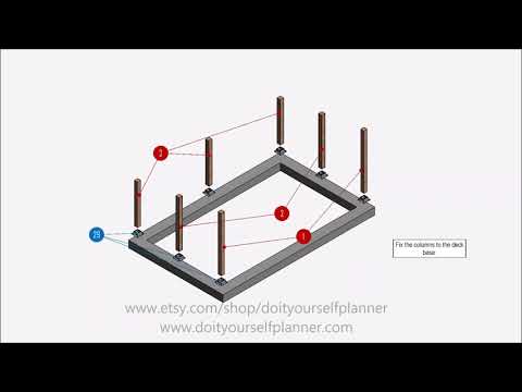 18x29 Single Slope Carport plans