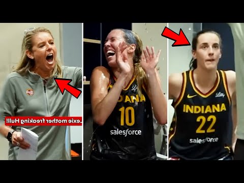 Indiana Fever Locker Room Celebration After Caitlin Clark Holds The WNBA Record For Most Assists!