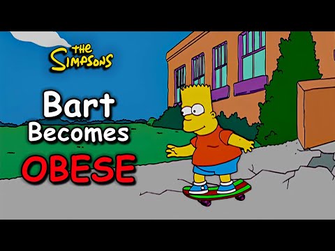 What Happens When Bart Becomes FAT? | The Simpsons Recap