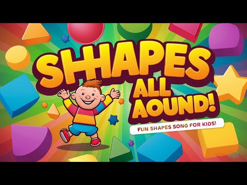 🎨✨ Shapes All Around - Fun and Educational Shapes Song for Kids! ✨🎨