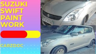 Suzuki swift paint#youtube #carpaint #dupont #swiftpaint#trending #cars#paint #carrepair #paintcar