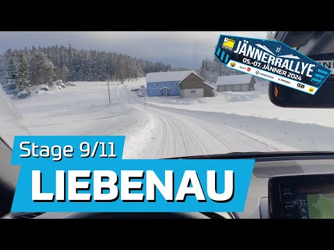 JÄNNERRALLYE 2024 | Stage 9/11 LT1 Sportarena Tannermoor Liebenau | POV Recce