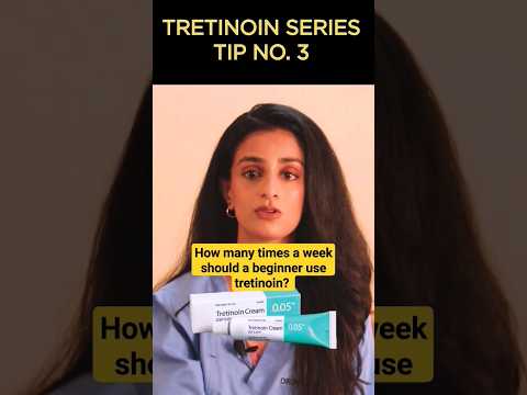 How to use tretinoin as a beginner #shorts