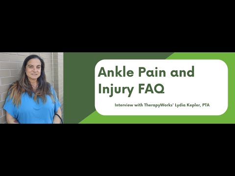 Foot Pain and Injury FAQ: Interview with TherapyWorks' Lydia Kepler, PTA