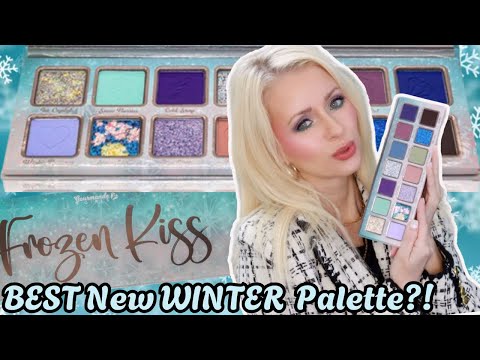 NEW Gourmande Girls FROZEN KISS Palette Review + 2 LOOKS Tutorial