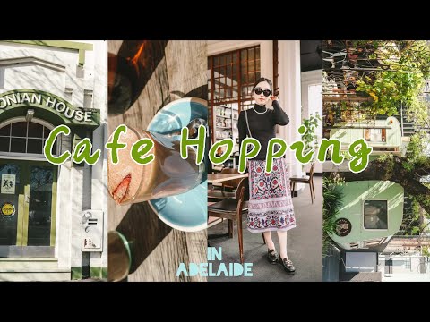 Cafe Hopping in Adelaide☕️【4k】🇦🇺｜Cafe Vlog｜Aesthetic coffee shops, Botanic Garden｜阿德萊德｜咖啡廳｜植物園