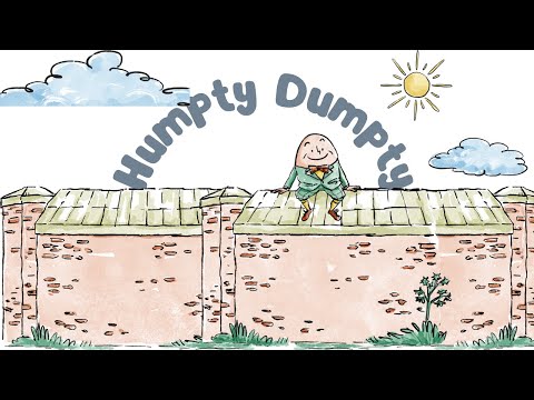 Humpty Dumpty Sat on a Wall | Classic Nursery Rhyme Song for Kids | ElephantRhymes