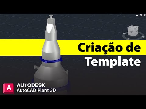 Criação de Template de equipamento no Autodesk AutoCAD Plant 3D 2023