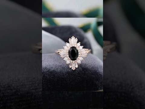 Beautiful Black Rings | #shorts #viral #video | @UniqueFashion365