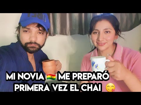 Mi Amor me preparó primera vez el Chai😋#vlogsdeindia