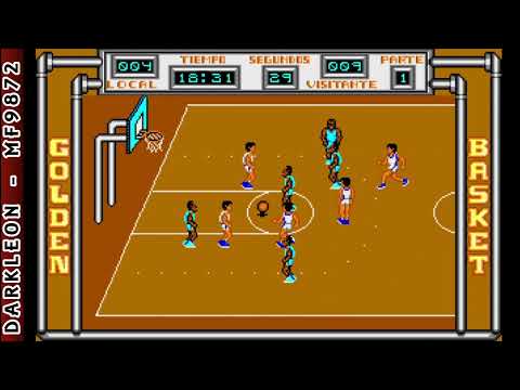 Golden Basket © 1990 Opera Sport - PC DOS - Gameplay