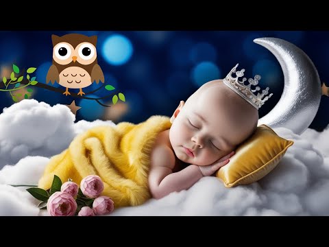 Mozart Brahms Lullaby ♫ Overcome Insomnia in 3 Minutes 💤 Baby Fall Asleep In 3 Minutes 🎵 Baby Sleep