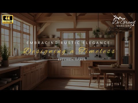 Embracing Rustic Elegance: Designing a Timeless Kitchen Space