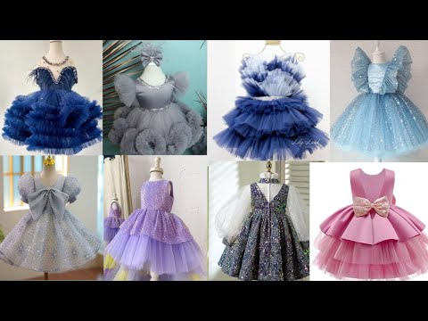 Most beautiful baby girl party dress design // birthday frock design //ayra ezwa//