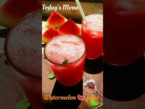 Watermelon juice 🍉#kokanfood #maharashtrafood #marathirecipe #food #foodie  #watermelonjuice #shorts