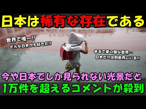 【海外の反応】「世界で唯一日本だけ！」今や日本だけで見られる希有な光景に世界が衝撃！！日本社会に絶賛の声が殺到する事態に！！