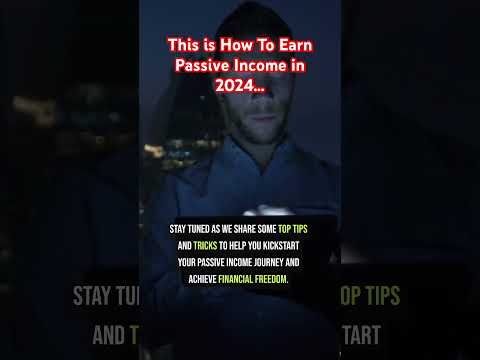 Passive Income in 2024? Start Earning ONLINE! 💸