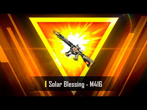 SOLAR BLESSING M416 CRATE OPENING | SPENDING 330 CHICKEN MEDAL | NEW STATE MOBILE | LUCKY CRATE 🔥