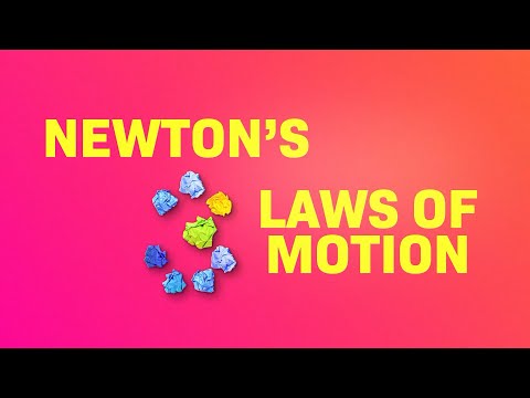 Newton's Three Laws of Motion ft. Maungatapu School