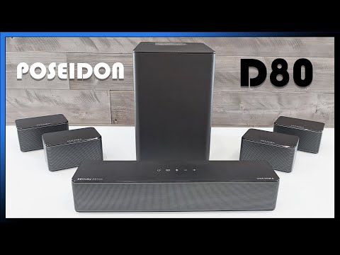 Ultimea Poseidon D80 Surround Sound System Unboxing & Review