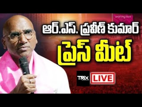 BRS Leaders Press Meet at Telangana Bhavan | Trix Media